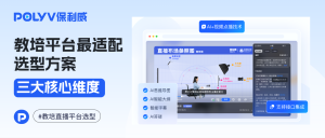 教培平台选型方案：跳出“功能堆砌”陷阱，3个核心维度选定最适配直播平台