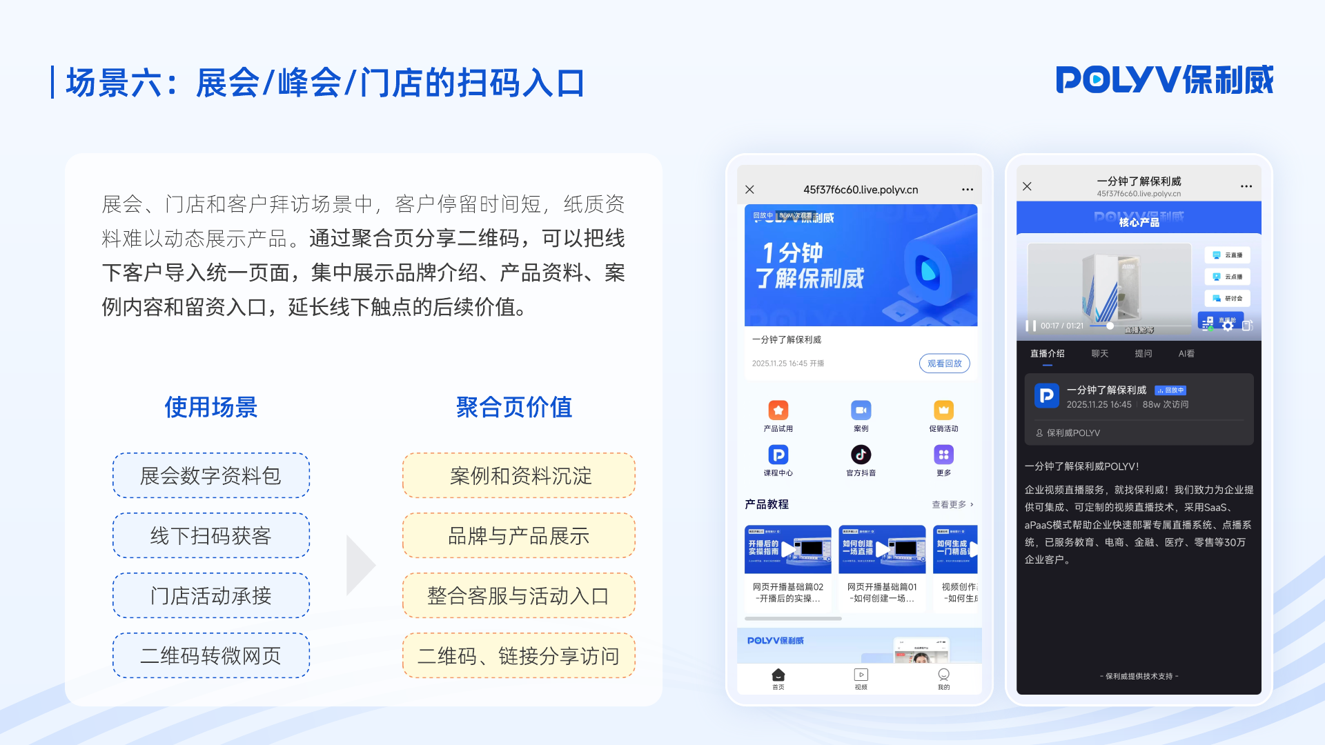与本题业务相匹配的场景页面与内容组织示意
