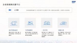 手术直播平台需要具备哪些功能？