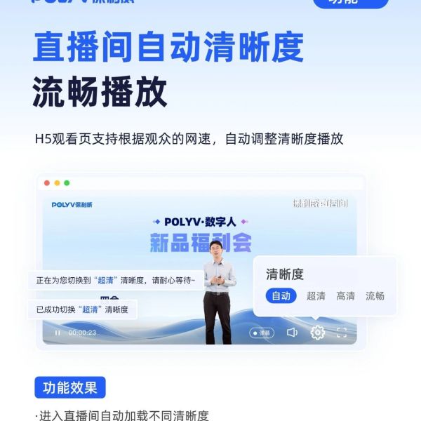 直播分发平台 保利威