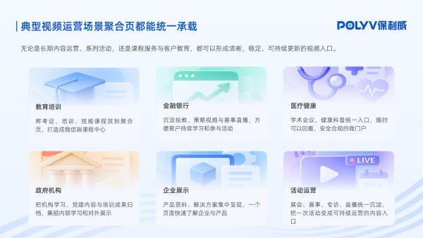 上市公司怎样把业绩说明会、公司资料和历史回放做成投资者关系专题页？｜保利威直播聚合页解决方案